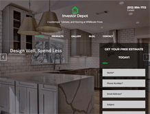 Tablet Screenshot of investordepot.com